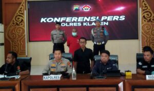 Polres Klaten Tangkap Pengedar Uang Palsu Di Pasar Ngebuk,