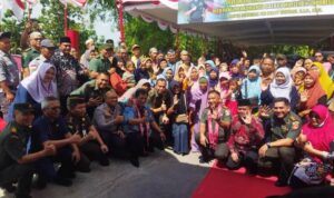 Pangdam IV Diponegoro Resmikan Jembatan Gantung Merah Putih