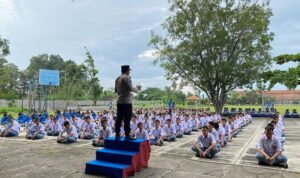 Polres Klaten Lakukan Pembinaan Di SMK Leonardo Klaten