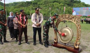 Bupati Hadiri Penututpan TMMD Sengkuyung IV di Klaten.