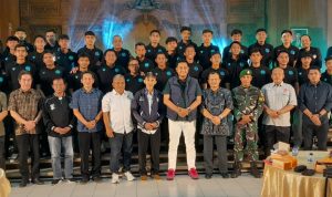 Bupati Resmikan Laskar Harimau Merapi PSIK Klaten.